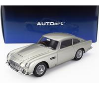 MODELO DE COCHE DE ÉPOCA ESTÁTICA AUTOART ASTON MARTIN DB5 1964 PLATA ESCALA ...