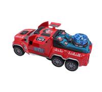 Modelo de Coche de Juguete Eléctrico Interactivo con Música e Iluminación, Modelo de Vehículo Todoterreno Giratorio para Niños, Promueve la Creatividad, Tiempo de Juego de