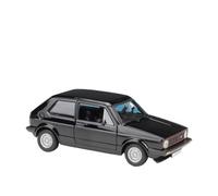 Modelo De Coche De Lujo De Fundición A Presión De Aleación para Volkswagen Golf Mk1 GTI 1979 Escala 1:24 Regalo De Decoración para El Hogar(Black)