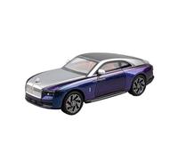 Modelo De Coche De Metal Rolls-Royce Ghost 1:24 Decoración De Moda para El Hogar Regalo De Cumpleaños(Purple)