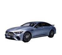 Modelo De Coche De Resina Fundido A Presión para Mercedes Benz GT63S 4Matic 2021 Escala 1/18 Recuerdo Coleccionable(Gray)