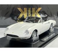 Modelo De Coche Diecast Ferrari 365 California Spyder Blanco 1/18 KK Escala