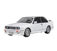Modelo de Coche Escala 1:24 For BMW M3 1988 Street Car Diecast Aleación Metal Modelo Coche Coleccionable Hobby Adornos Decorativos Coche de colección de Metal(White with Box)