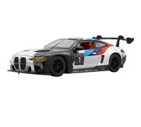Modelo de Coche Escala 1:24 For BMW M4 GT3 Super Racing Aleación Fundición A Presión Modelo Coche Modelo Coche En Miniatura con Sonido Y Luz Coche de colección de Metal(White Box)