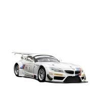 Modelo de Coche Escala 1:24 For BMW Z4 GT3 IM Rueda Libre Modelo Carreras Deportivo Alto Brillo Modelo Coche Miniatura Aleación Metal Fundido Presión Coche de colección de Metal(with Retail Box)