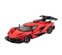 Modelo de Coche Escala 1:24 For El Modelo De Coche De Aleación Apollo IE, Simulación De Coche Superdeportivo, Decoración De Coche De Fundición A Presión Coche de colección de Metal(Red)