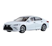 Modelo de Coche Escala 1:24 For Lexus ES300 Sedán Ejecutivo De Lujo Modelo De Auto De Aleación De Metal Fundido A Presión Sonido Y Luz Pull Back Coche de colección de Metal(White with Box)
