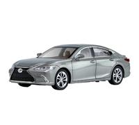 Modelo de Coche Escala 1:24 For Lexus ES300 Sedán Ejecutivo De Lujo Modelo De Auto De Aleación De Metal Fundido A Presión Sonido Y Luz Pull Back Coche de colección de Metal(Silver with Box)