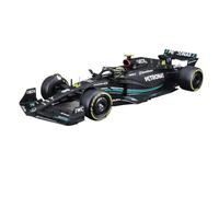 Modelo de Coche Escala 1:24 For Mercedes AMG Nuevo 2023 W14 44# Hamilton 63# Russell Modelo De Coche De Fórmula Uno De Aleación Fundida A Presión Coche de colección de Metal(1-24 2023 W14-44)