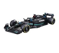 Modelo de Coche Escala 1:24 For Mercedes AMG Nuevo 2023 W14 44# Hamilton 63# Russell Modelo De Coche De Fórmula Uno De Aleación Fundida A Presión Coche de colección de Metal(1-24 2023 W14-63)