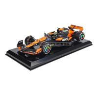 Modelo de Coche Escala 1:24 For Mercedes AMG Nuevo 2023 W14 44# Hamilton 63# Russell Modelo De Coche De Fórmula Uno De Aleación Fundida A Presión Coche de colección de Metal(1-24 2024 MCL38-4)