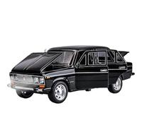 Modelo de Coche Escala 1:24 For Modelo Lada De Aleación Fundida A Presión De 6 Puertas Que Se Puede Abrir, con Sonido Y Luz. Coche de colección de Metal(Black)