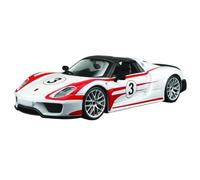 Modelo de Coche Escala 1:24 For Porsche 963 Racing Edition Modelo De Coche De Aleación Fundida A Presión Modelo De Coche A Escala Art Deco Coche de colección de Metal(Porsche 918 weissach)