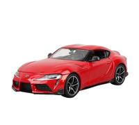 Modelo de Coche Escala 1:24 For Toyota Supra GR Modelo Coche Aleación Fundición Presión Modelo Escala Miniatura Coche Colección Adornos Coche de colección de Metal(Red)