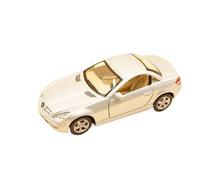Modelo de Coche Escala 1:32 For Benz SLK Clase SLK350 Modelo Coche Miniatura Modelo Coche Coche de colección de Metal(Silver)