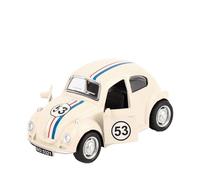 Modelo de Coche Escala 1:32 For Coche Aleación con Retroceso Modelo Triciclo Tailandés Motocicleta Adornos Ovejas Taxi For Llevar Coche Aleación Colección de Coches Modelo(White)