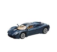Modelo de Coche Escala 1:32 For El Modelo De Coche Deportivo De Aleación Pagani Utopia, Simulación De Metal Fundido A Presión, Sonido Y Adornos De Luz Coche de colección de Metal(Blue)