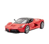 Modelo de Coche Escala 1:32 For Ferrari LaFa Modelo Coche Aleación Fundida Presión 3 Puertas Micro Superdeportivo con Luces Traseras Que Se Pueden Abrir Coche de colección de Metal(Red)