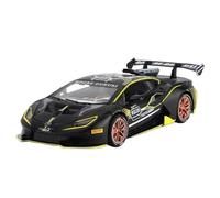Modelo de Coche Escala 1:32 For Lamborghini Huracan ST EVO Coche Deportivo Modelo Coche Aleación Fundición Presión Modelo Coche Modelo Colección Adornos Coche de colección de Metal(Black with Box)
