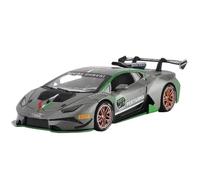 Modelo de Coche Escala 1:32 For Lamborghini Huracan ST EVO Coche Deportivo Modelo Coche Aleación Modelo Coche Fundición Presión Modelo Simulación Coche de colección de Metal(Titanium)
