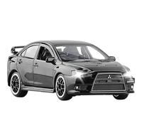 Modelo de Coche Escala 1:32 For Mitsubishi Lancer Evolution X10 Modelo Coche Aleación Modelo Coche Metal Fundido Presión Coche de colección de Metal(Black)