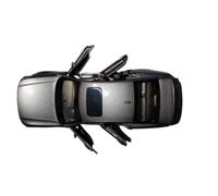 Modelo de Coche Escala 1:32 For Modelo Automóvil Aleación S90 Modelo Metal Fundido Presión Alta Simulación Sonido Colección Adornos Exquisitos Decoración Coche de colección de Metal(Silver)