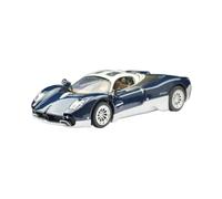 Modelo de Coche Escala 1:32 For Modelo Automóvil Deportivo Aleación Pagani Utopia Modelo Vehículo Carreras Metal Fundido Presión Simulación Adornos Coche de colección de Metal(Blue with Silvery)