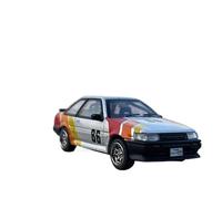 Modelo de Coche Escala 1:64 For Modelo Automóvil Aleación AE86 Adornos Metal Coleccionables Exquisita Colección Adornos Escritorio Fundidos Presión Coche de colección de Metal(Silver)