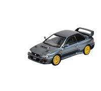 Modelo de Coche Escala 1:64 For STI WRX 22B GC8 Modelo Coche Fundido Presión Aleación Exquisita Colección Modelos Coches Adornos Coche de colección de Metal(1041GM (Engine))