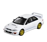 Modelo de Coche Escala 1:64 For STI WRX 22B GC8 Modelo Coche Fundido Presión Aleación Exquisita Colección Modelos Coches Adornos Coche de colección de Metal(1041RW (no Engine))