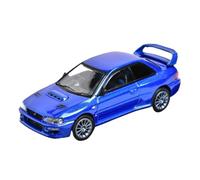 Modelo de Coche Escala 1:64 For STI WRX 22B GC8 Modelo Coche Fundido Presión Aleación Exquisita Colección Modelos Coches Adornos Coche de colección de Metal(4041ABL (no Engine))