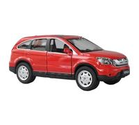 Modelo de Coche Escala Modelo De Coche CRV SUV De Fundición A Escala 1:32, Simulación En Miniatura con Sonido Y Luz, Exquisita Colección De Adornos. Coche de colección de Metal(Red)
