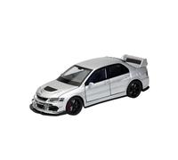 Modelo de Coche Escala Modelo Escala 1:32 Supercoche Carreras Mitsubishi Lancer Evolution Novena Generación Aleación Metálica Fundida Presión Coche de colección de Metal(Silver Box)