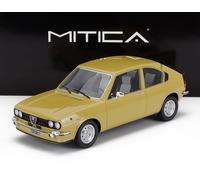MODELO DE COCHE ESTÁTICO ALFA ROMEO ALFASUD TI 1 SERIE 1973 AMARILLO ESCALA 1/18