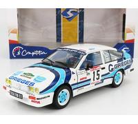 MODELO DE COCHE ESTÁTICO ALFA ROMEO ALFETTA GTV6 #15 RALLY DES GARRIGUES 1986...