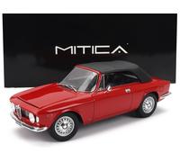 Modelo Auto Estático Alfa Romeo Giulia 1600 GTC Cabriolet Closed 1964 1/18