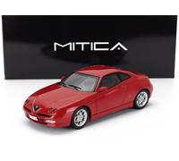 MODELO DE COCHE ESTÁTICO ALFA ROMEO GTV 3.0 V6 24V 1998 ROJO MODELISMO 1/18