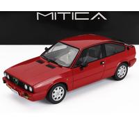 MODELO DE COCHE ESTÁTICO ALFA ROMEO SPRINT 1.5 VERDE 1986 ROJO 1/18