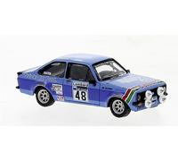 MODELO DE COCHE ESTÁTICO BREKINA FORD ESCORT RS #48 RAC RALLY 1980 STUART 1:87