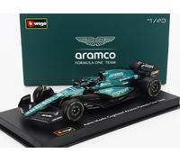 MODELO DE COCHE ESTÁTICO BURAGO ASTON MARTIN F1 AMR23 2023 STROLL ESCATRINA...