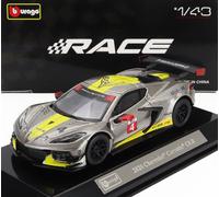2020 Chevrolet Corvette C8.R Nº4 Presentation Car 1:43 Bburago 38312