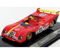 Bburago Ferrari 312P '72: Modelo de Coche a Escala 1:43, Serie Ferrari Racing, Caja de Regalo, 12 cm, Rojo #85 (18-36302)