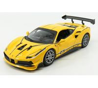 MODELO DE COCHE ESTÁTICO BURAGO FERRARI 488 CHALLENGE #25 RACING 2017...