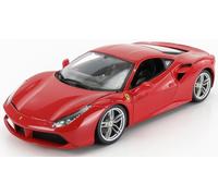 MODELO DE COCHE ESTÁTICO BURAGO FERRARI 488 GTB COUPÉ 2015 ROJO ESCALA 1/18
