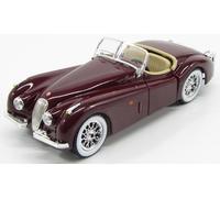 1951 Jaguar XK 120 Roadster Granate 1:24 Bburago 22018