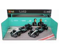 Bburago F1 Mercedes AMG W15E ´24 2Set 1:43 Modelo Coche
