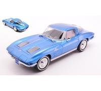 1963 Chevrolet Corvette Stingray (C2) Azul Metalizado 1:24 WhiteBox 124232