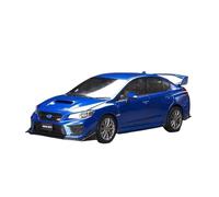 Modelo De Coche Estático De Aleación De Fundición A Presión 1:18 para WRX STI 2018, Colección De Fanáticos Adornos De Metal para Decoración del Hogar No Control Remoto Modelos(Azul)
