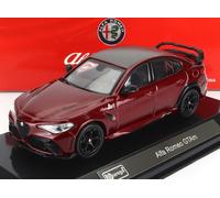 Modelo De Coche Estático Diecast Alfa Romeo Giulia GTAM 2020 Rojo Modelismo 1/43