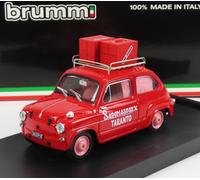 BRUMM 1/43 FIAT 600D SADOMASOSEX TARANTO 1960 MODELO ESTÁTICO DIECAST